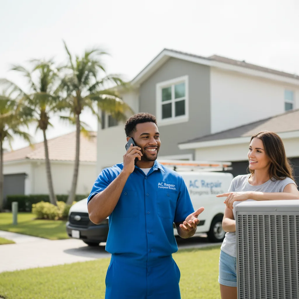 AC Repair Pompano Beach customer support in Farmerville